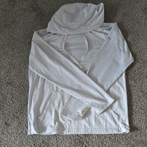 ALO Yoga Light Gray Hoodie